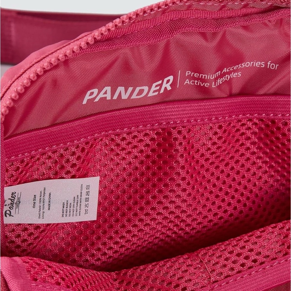 PANDER DOUBLE ZIPPER NYLON EVERYWHERE BELT BAG - Picture 3 of 8